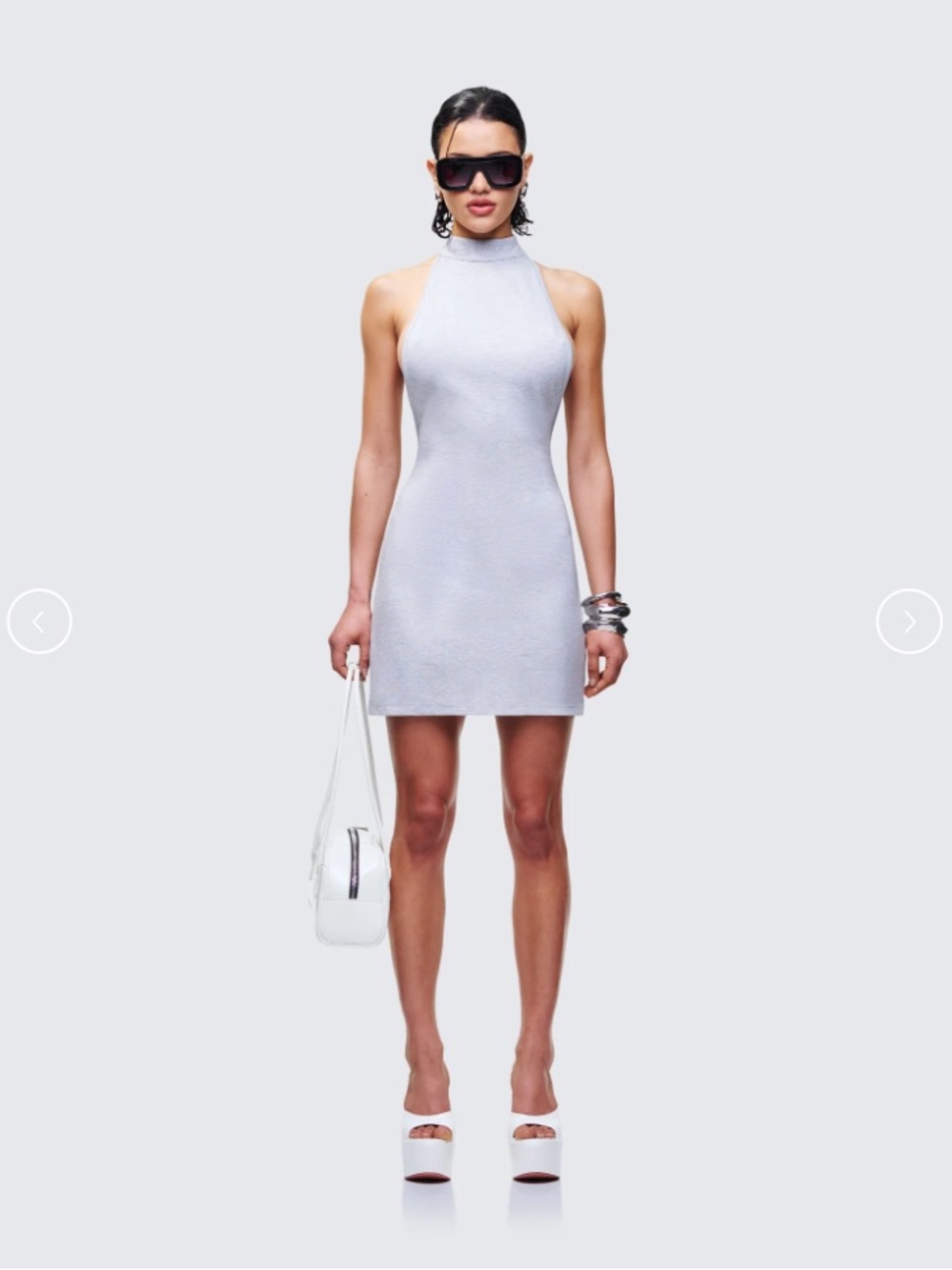 BRAND NEW Finesse Jess Grey Mini Dress